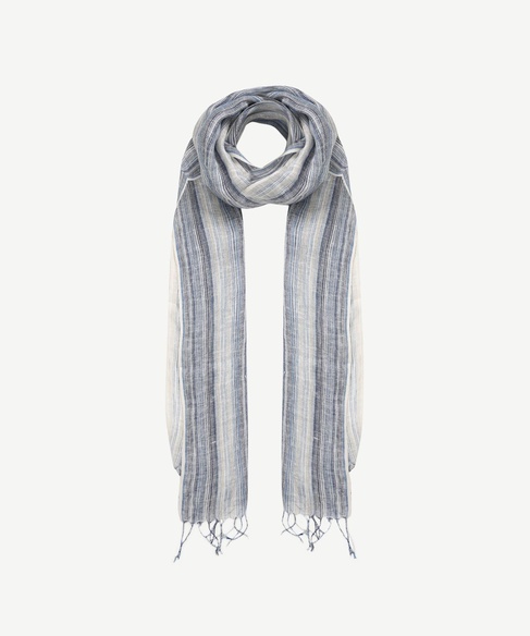  YARGICI Çizgili Keten Şal