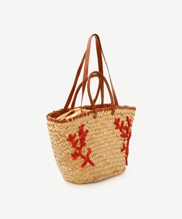  YARGICI Mercan İşlemeli Plaj Çantası