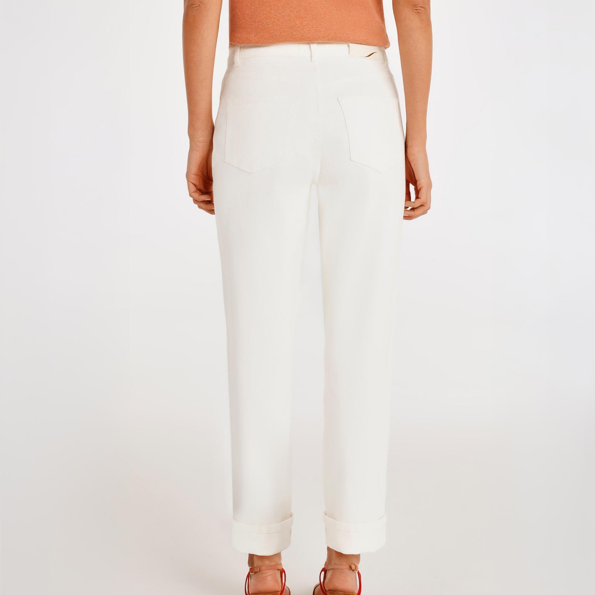 YARGICI Paça Detaylı Normal Bel Boru Paça Pantolon