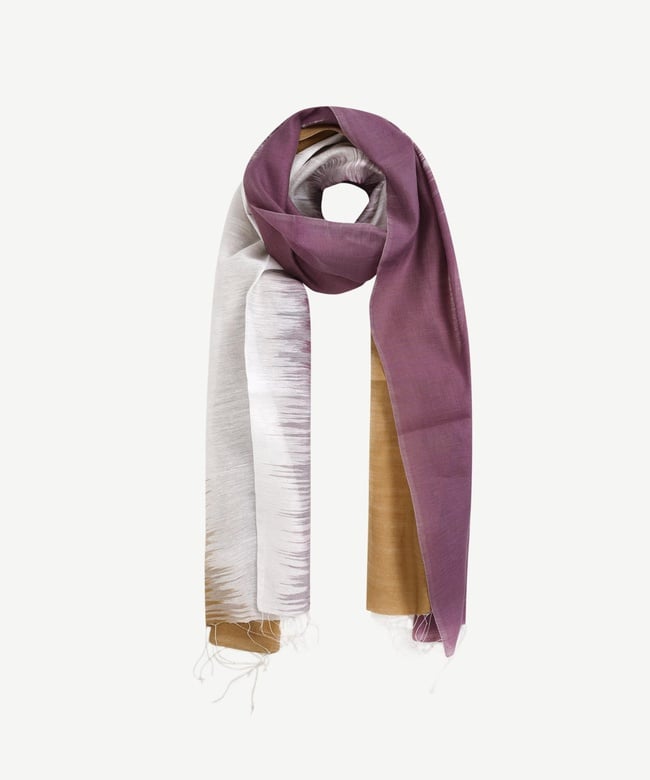  YARGICI İpek Karışımlı Degrade Şal