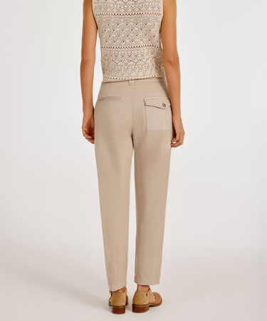  YARGICI Arka Cep Detaylı Normal Bel Rahat Kalıp Pantolon