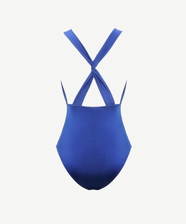  YARGICI Dik Yaka Büzgü Detaylı Mayo