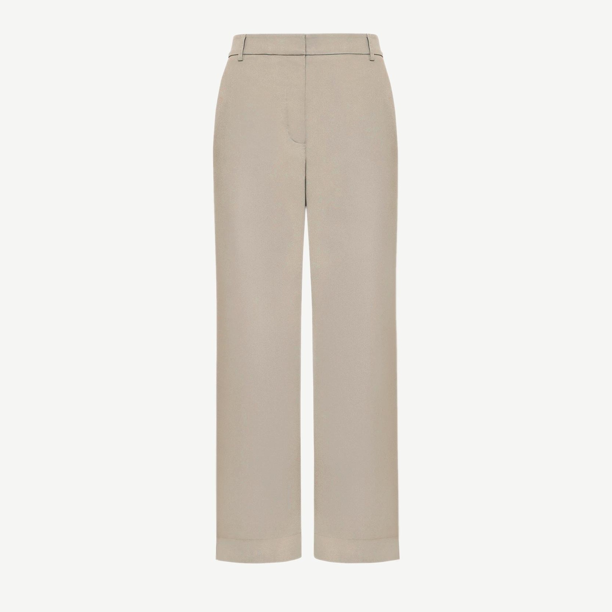 Düz Kesim Bilek Hizası Pantolon