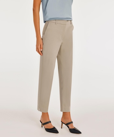  Düz Kesim Bilek Hizası Pantolon