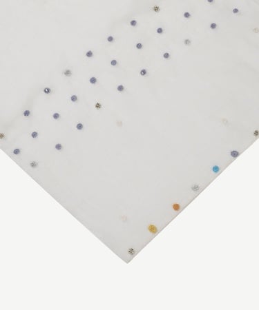  YARGICI İpek Karışımlı Nakışlı Şal