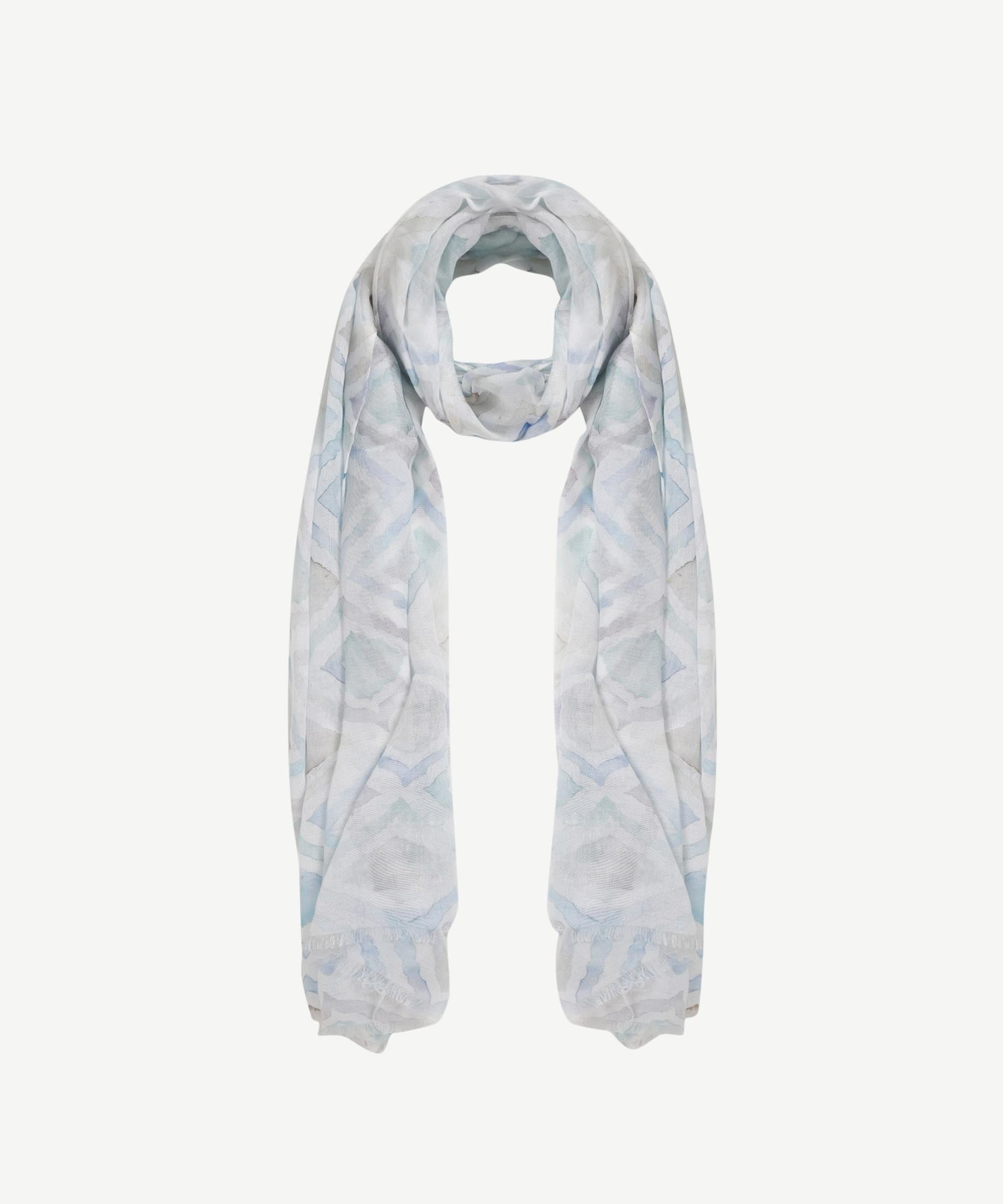  YARGICI Geometrik Desenli Şal