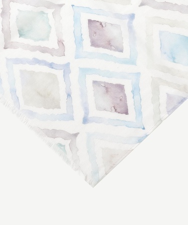  YARGICI Geometrik Desenli Şal