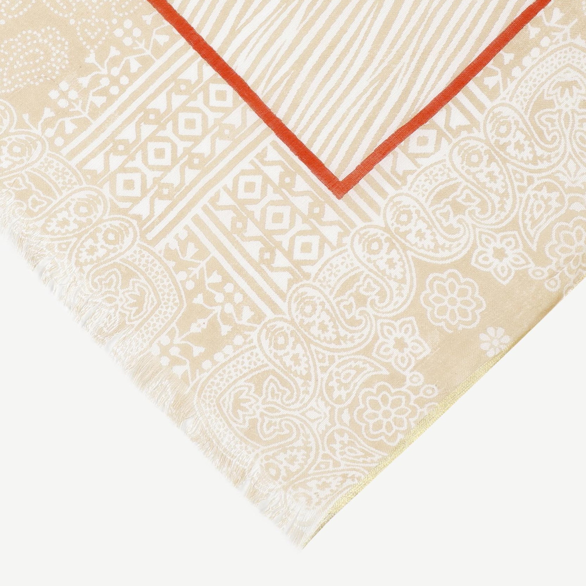 YARGICI Tensel Karışımlı Desenli Şal