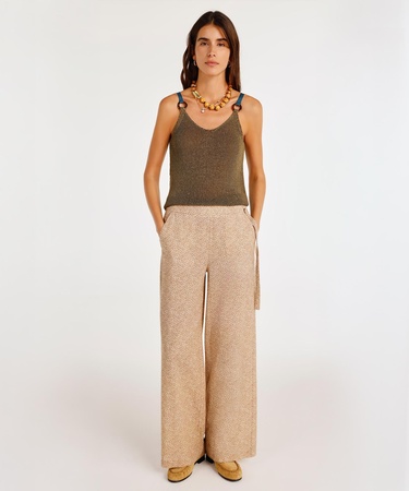  YARGICI Bağlama Detaylı Pantolon