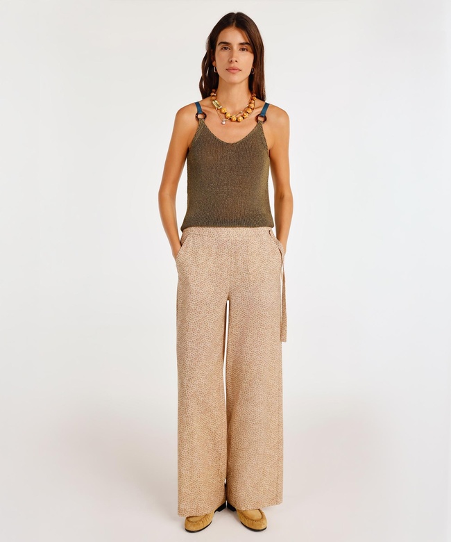  YARGICI Bağlama Detaylı Pantolon