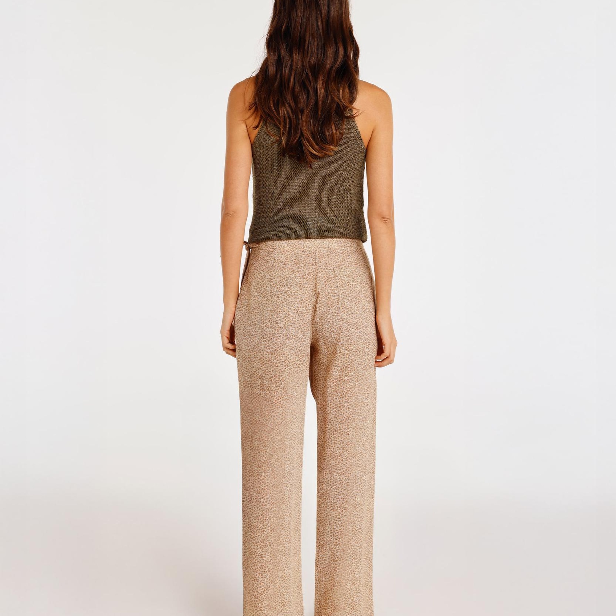 YARGICI Bağlama Detaylı Pantolon