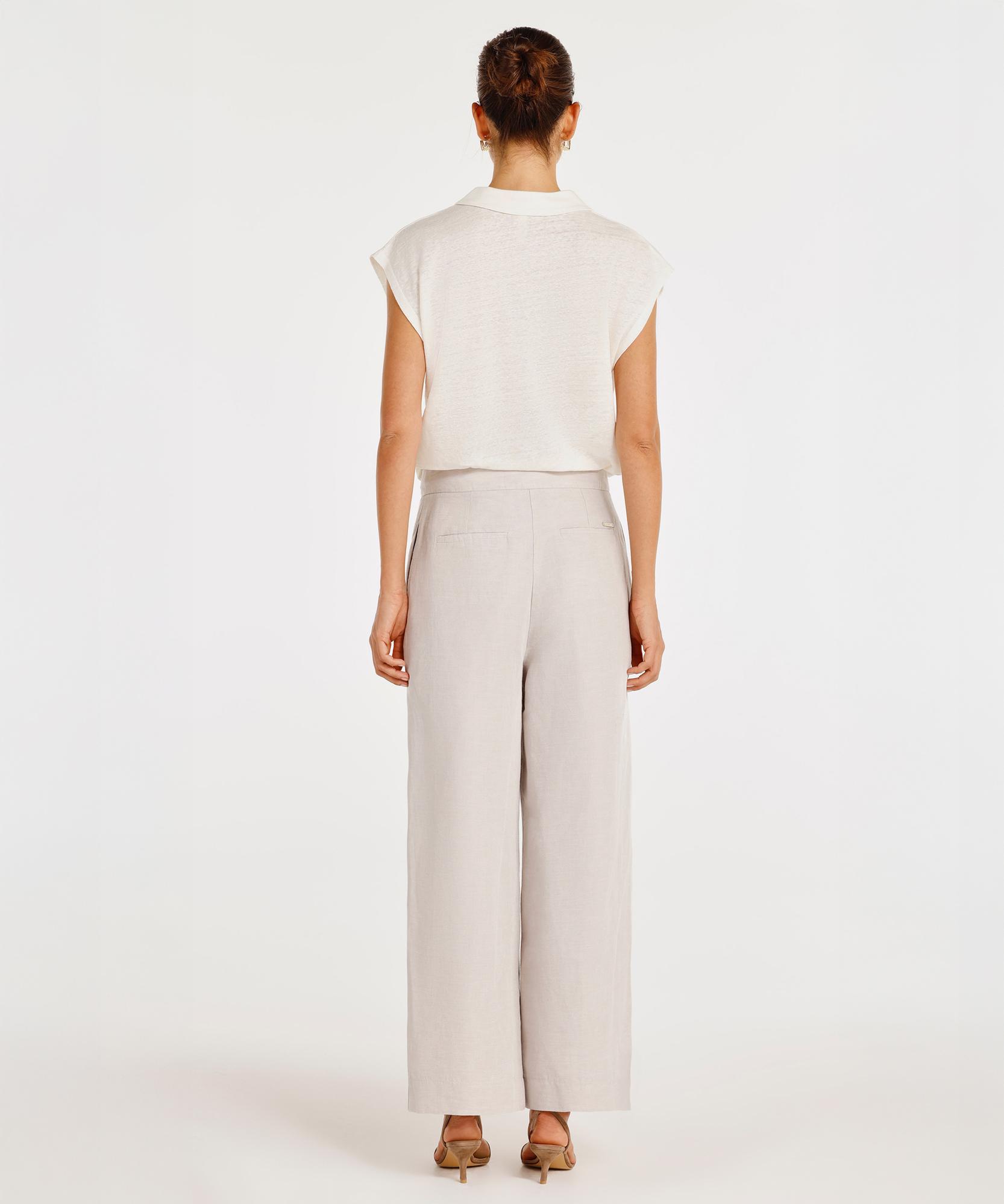 YARGICI Yüksek Bel Palazzo Pantolon