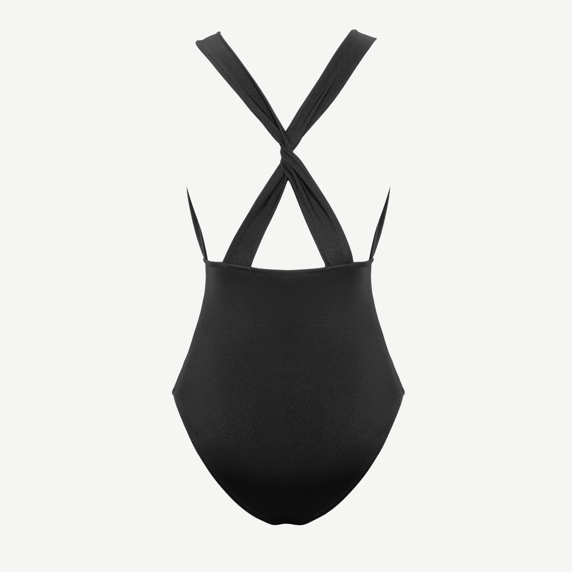 YARGICI Dik Yaka Büzgü Detaylı Mayo