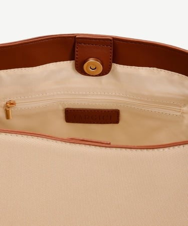  YARGICI Kontrast Detaylı Omuz Çantası