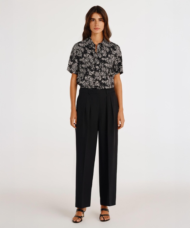  YARGICI Rahat Kalıp Önü Kancalı Pantolon