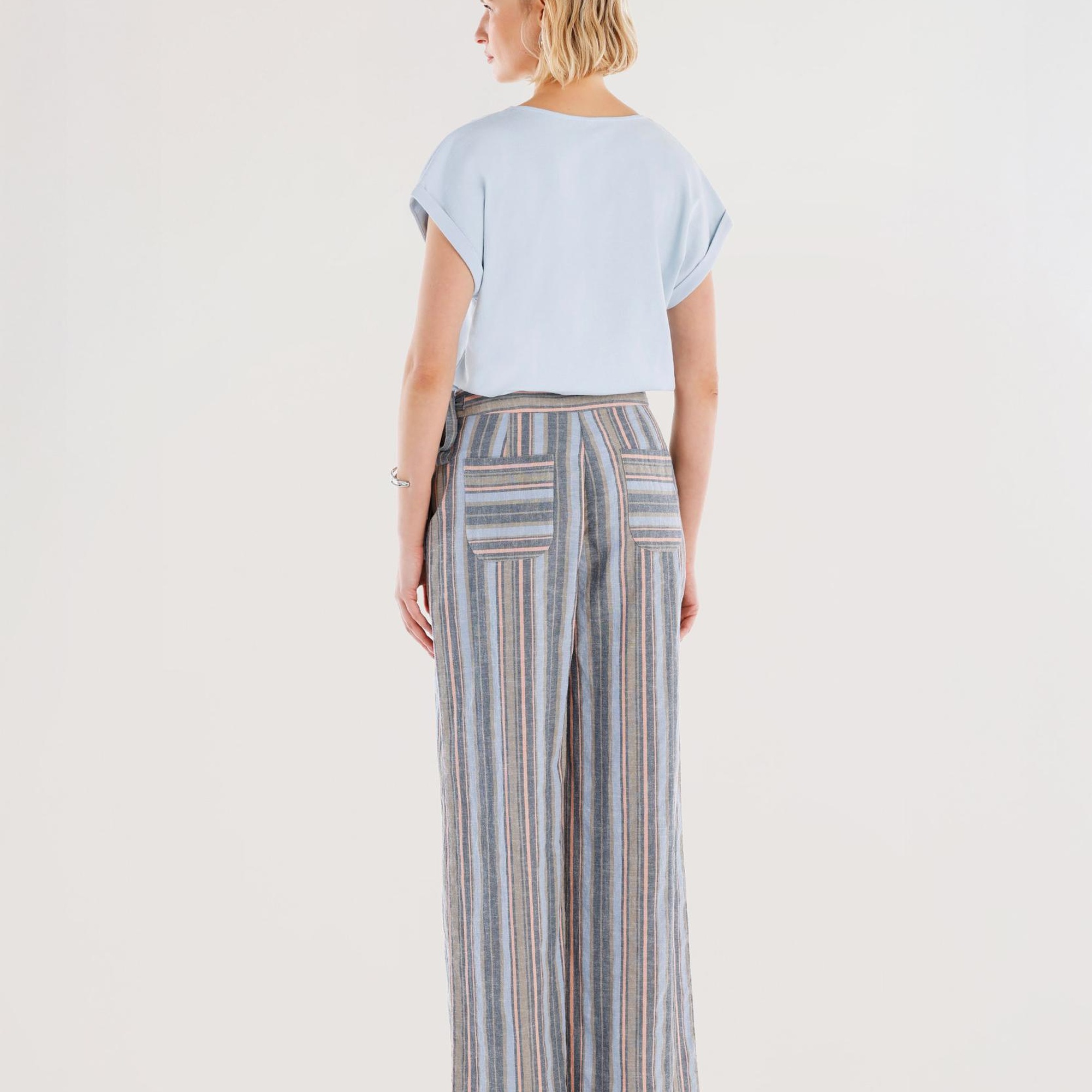 YARGICI Bağlama Detaylı Pantolon