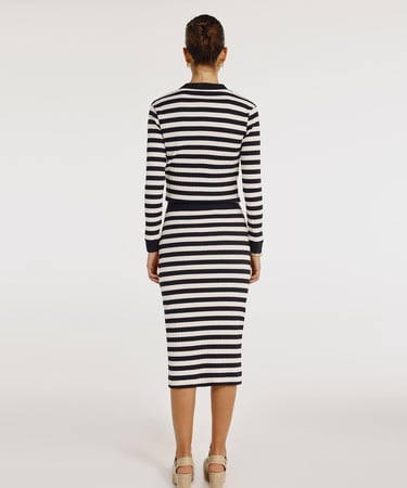  YARGICI Beli Lastikli Midi Boy Etek