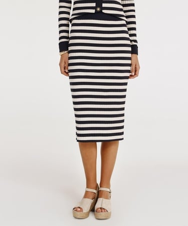  YARGICI Beli Lastikli Midi Boy Etek