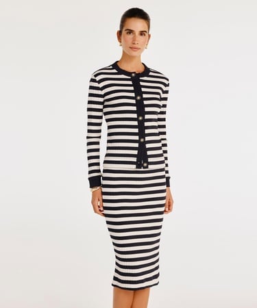  YARGICI Beli Lastikli Midi Boy Etek