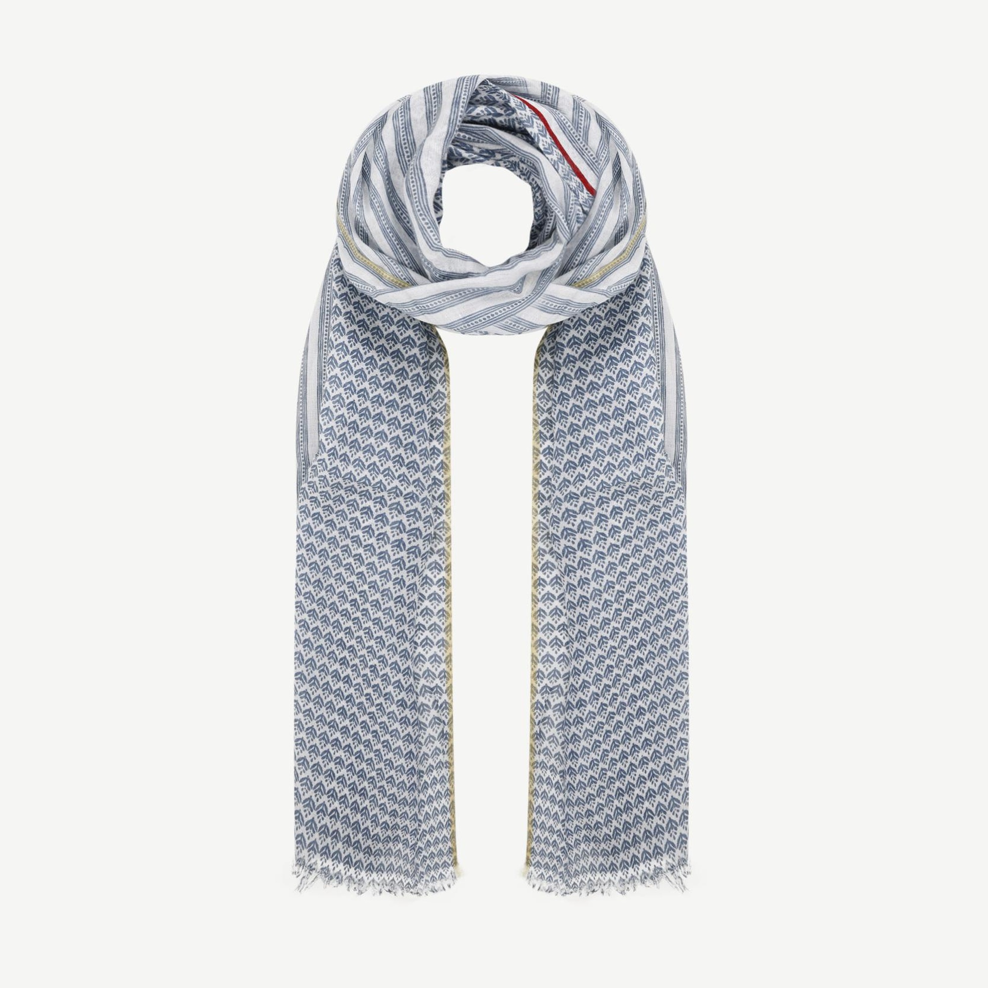 YARGICI Çizgili Tensel Şal