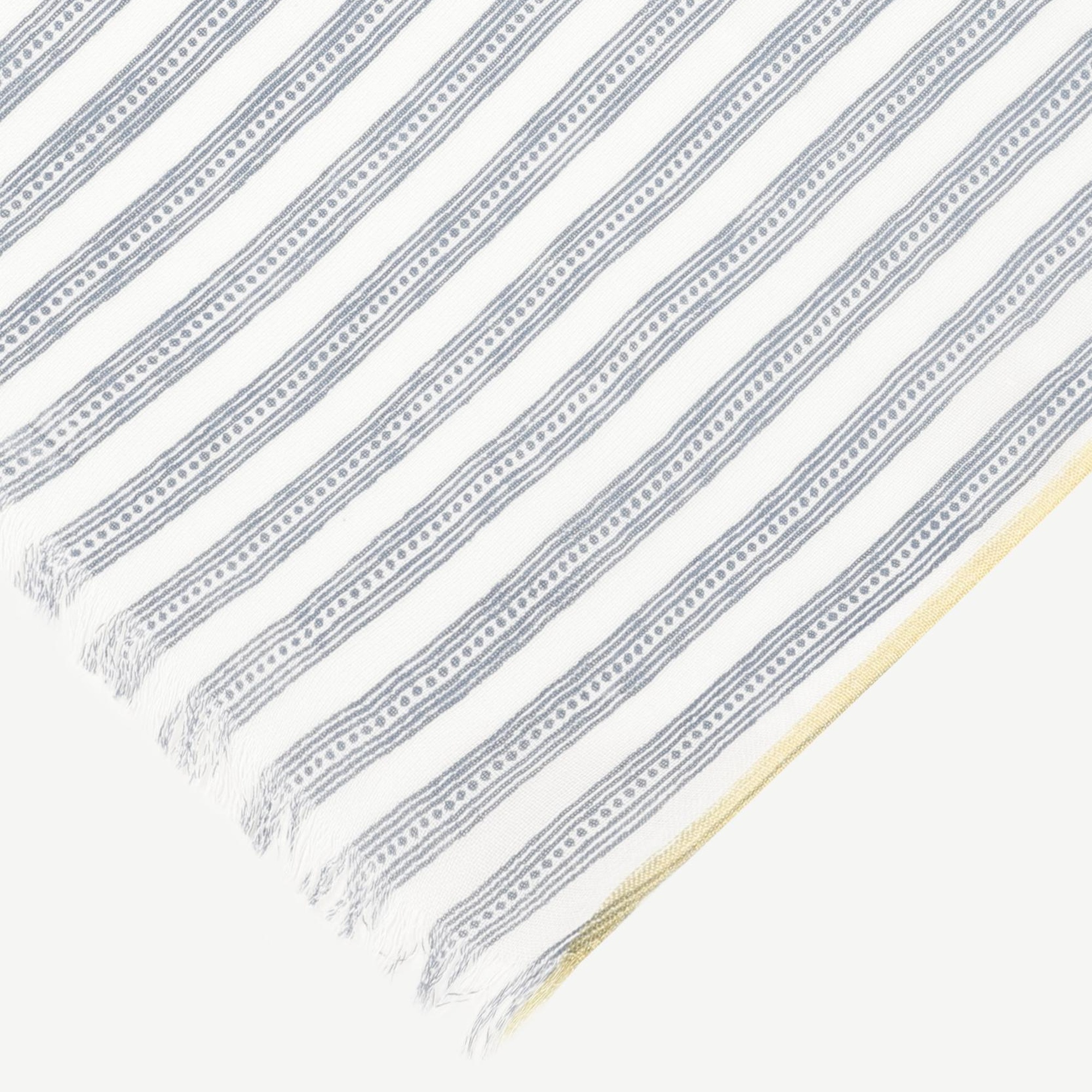 YARGICI Çizgili Tensel Şal