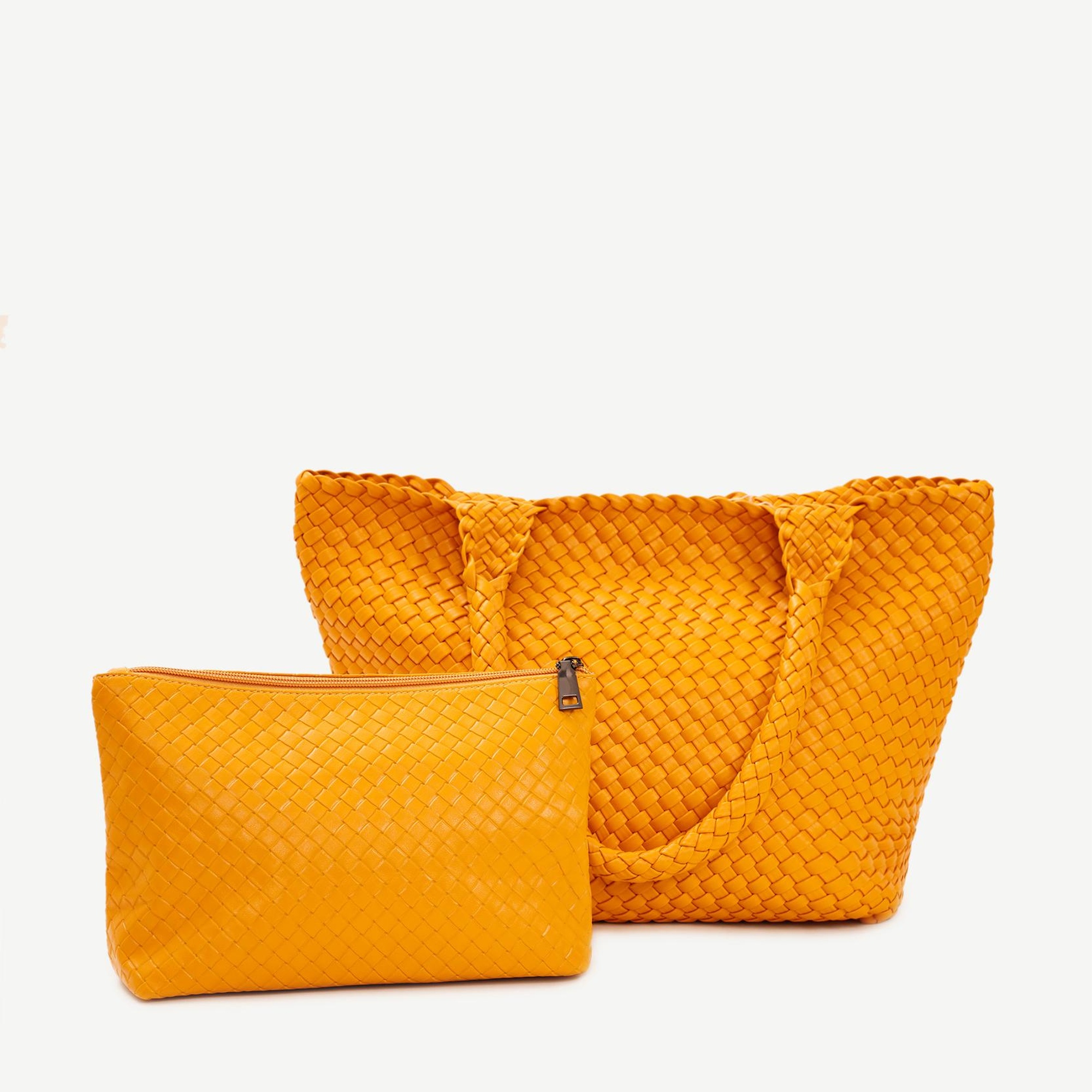 YARGICI Örgü Detaylı Omuz Çantası