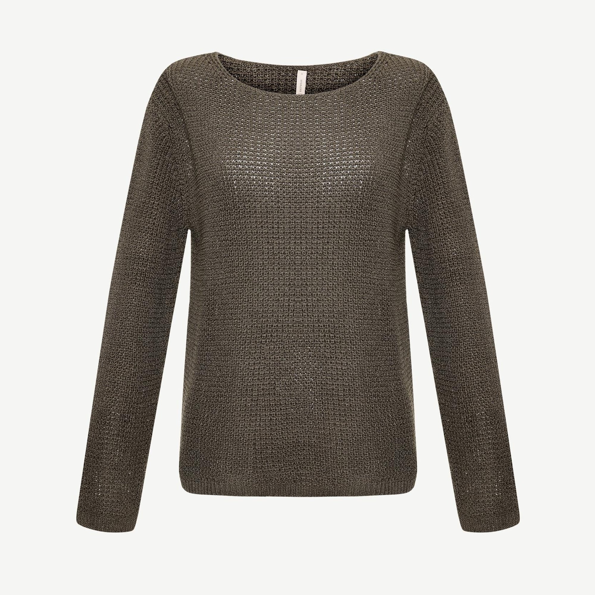 YARGICI Kayık Yaka Kazak