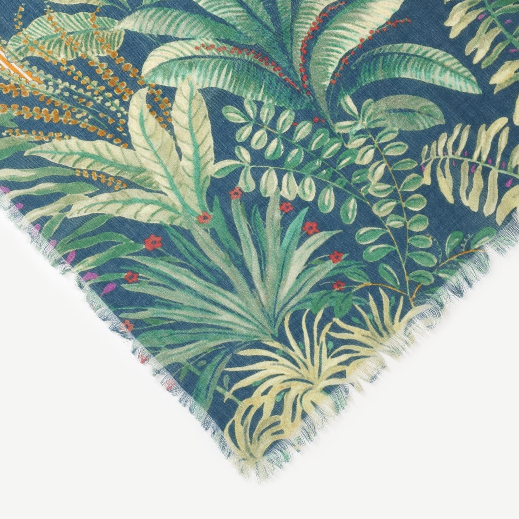 YARGICI Yaprak Desenli Şal