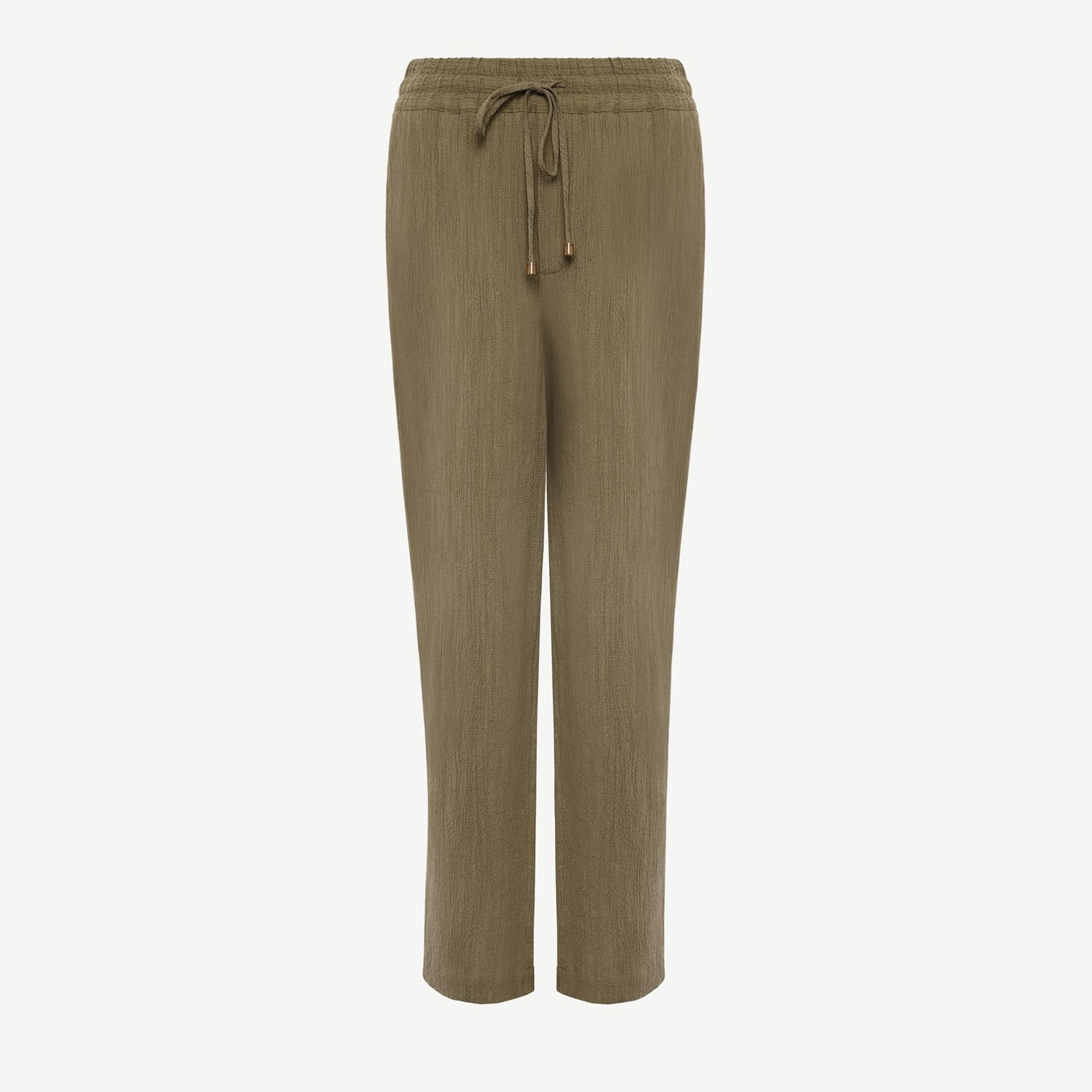 YARGICI Beli Bağlama Detaylı Pantolon