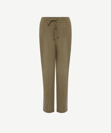  YARGICI Beli Bağlama Detaylı Pantolon