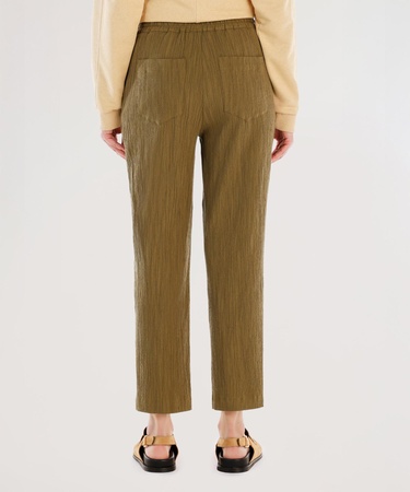  YARGICI Beli Bağlama Detaylı Pantolon