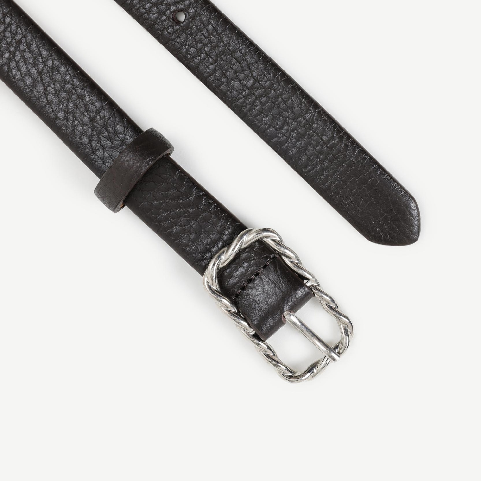 YARGICI Kare Tokalı Deri Kemer