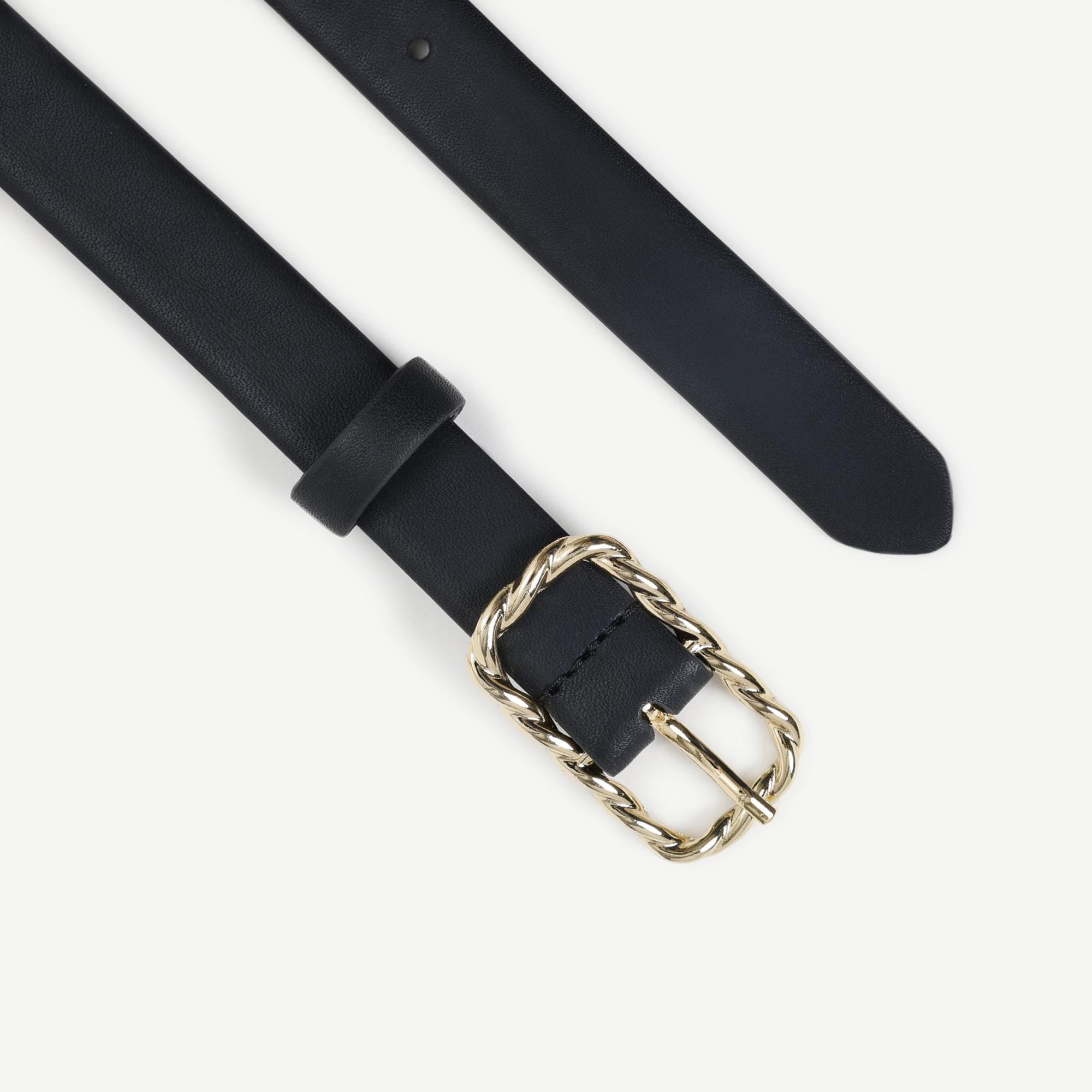 YARGICI Kare Tokalı Deri Kemer