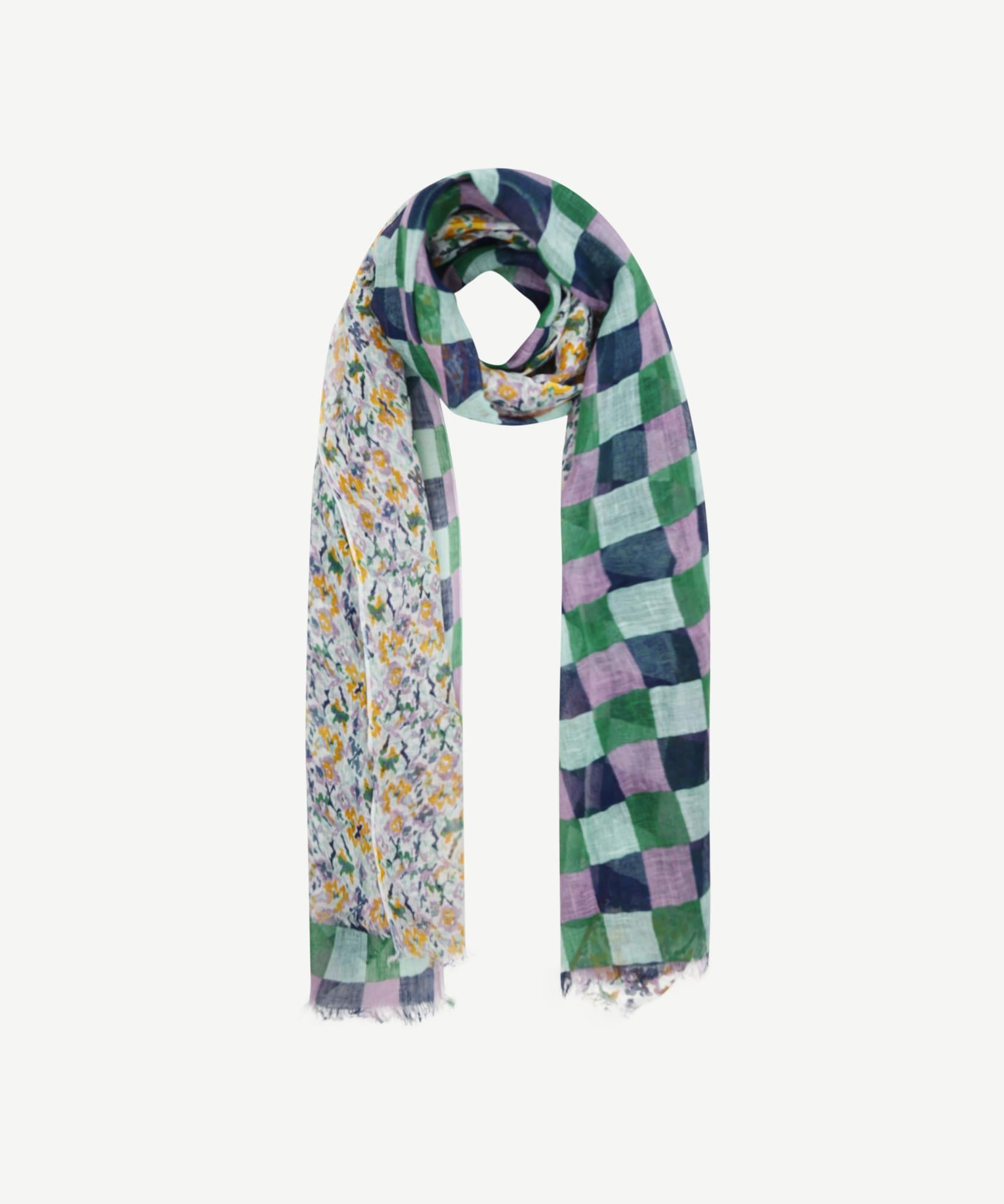  YARGICI Kareli Keten Şal