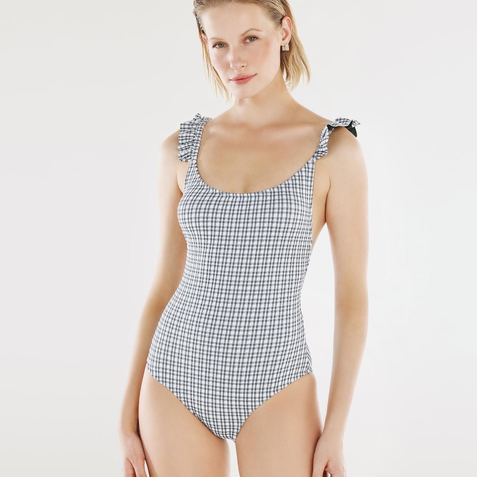 YARGICI Fırfır Askılı Mayo