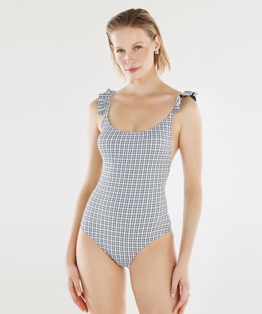  YARGICI Fırfır Askılı Mayo