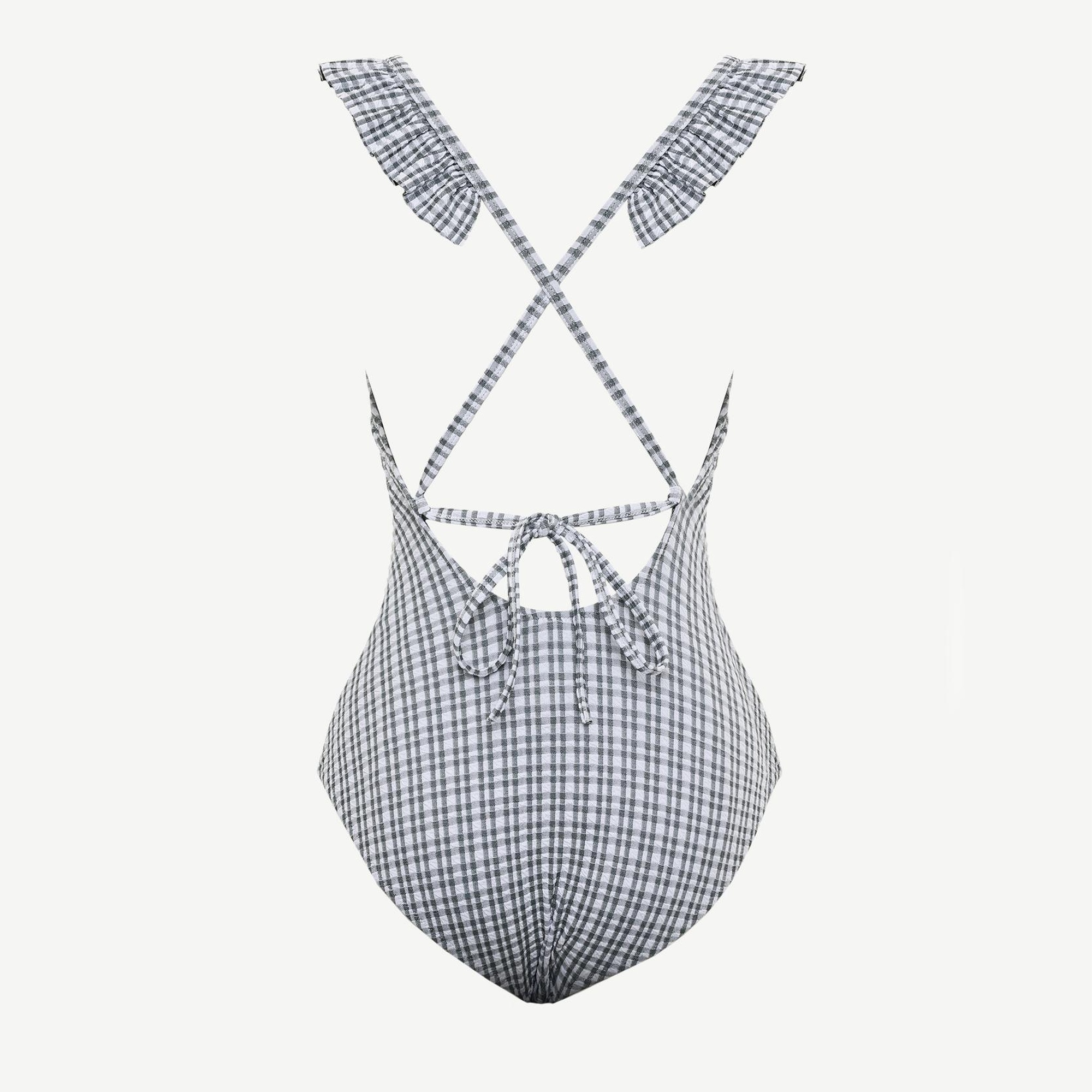 YARGICI Fırfır Askılı Mayo