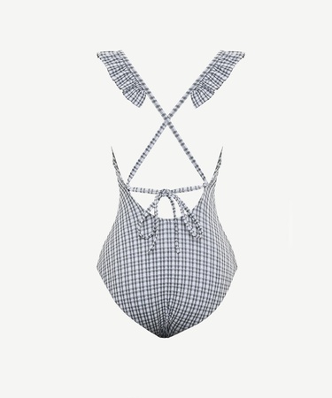  YARGICI Fırfır Askılı Mayo