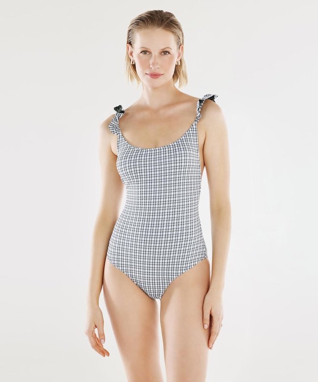  YARGICI Fırfır Askılı Mayo