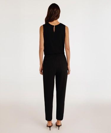  YARGICI Beli Bağlama Detaylı Pantolon