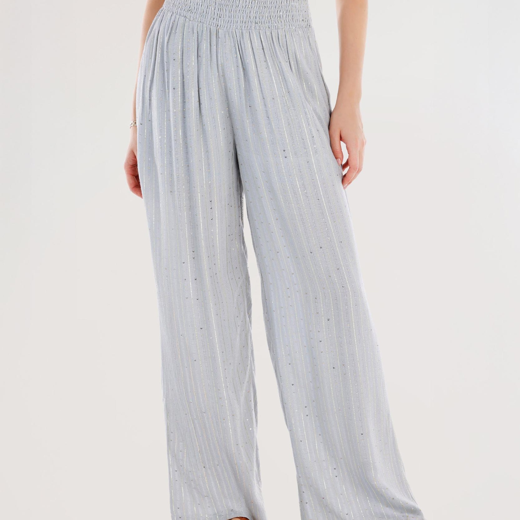 YARGICI Beli Lastikli Pantolon