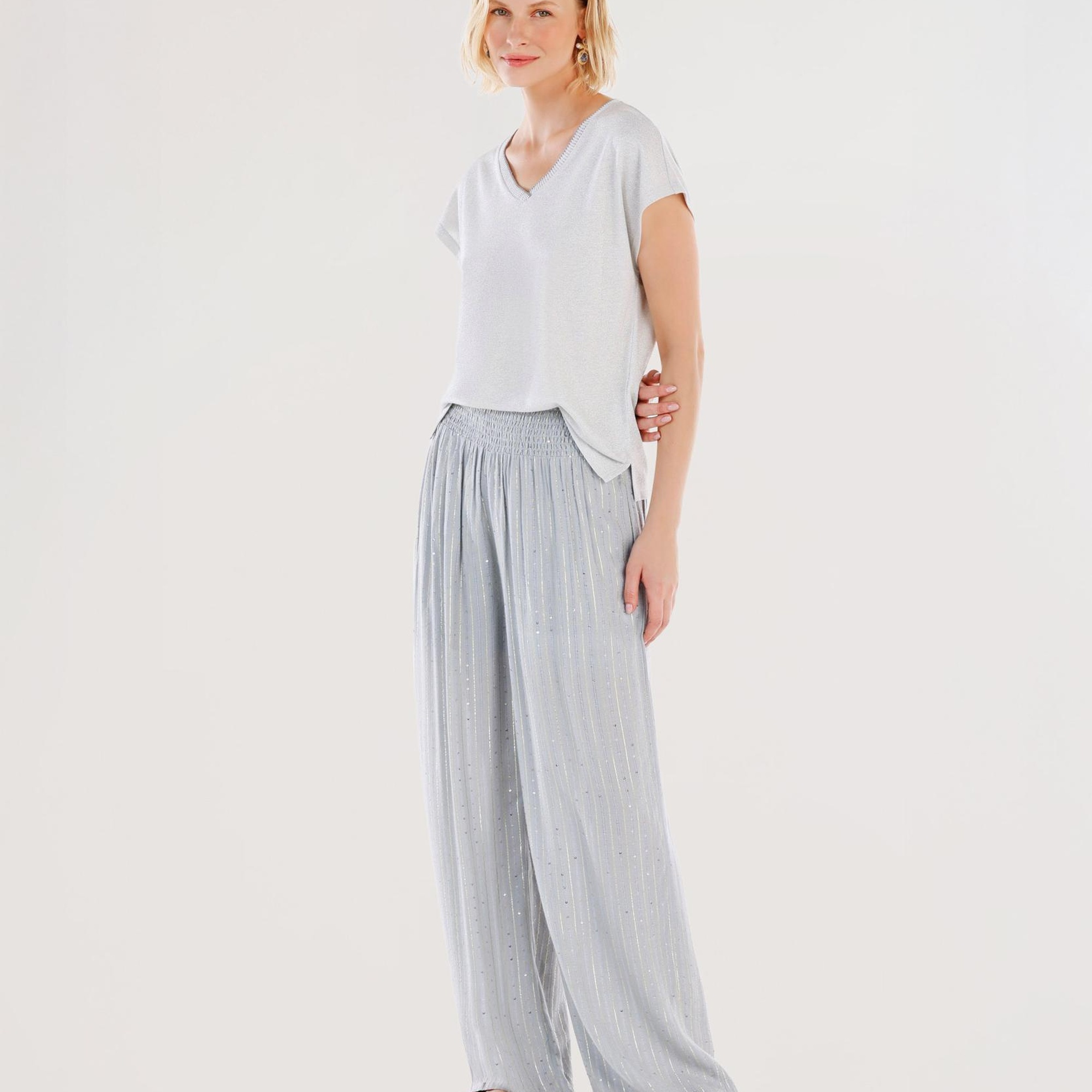 YARGICI Beli Lastikli Pantolon