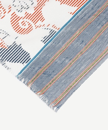  YARGICI Modal Karışımlı Çiçekli Şal