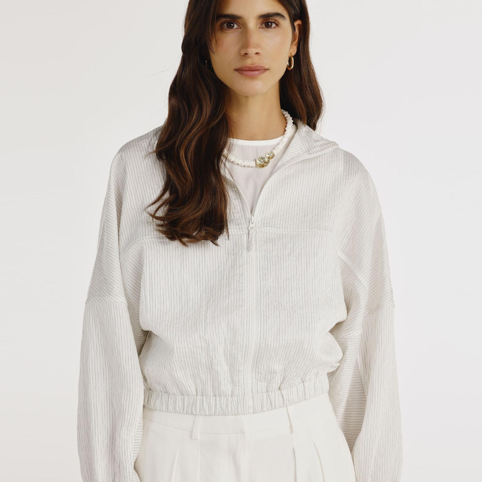 YARGICI Fermuarlı Gömlek Ceket