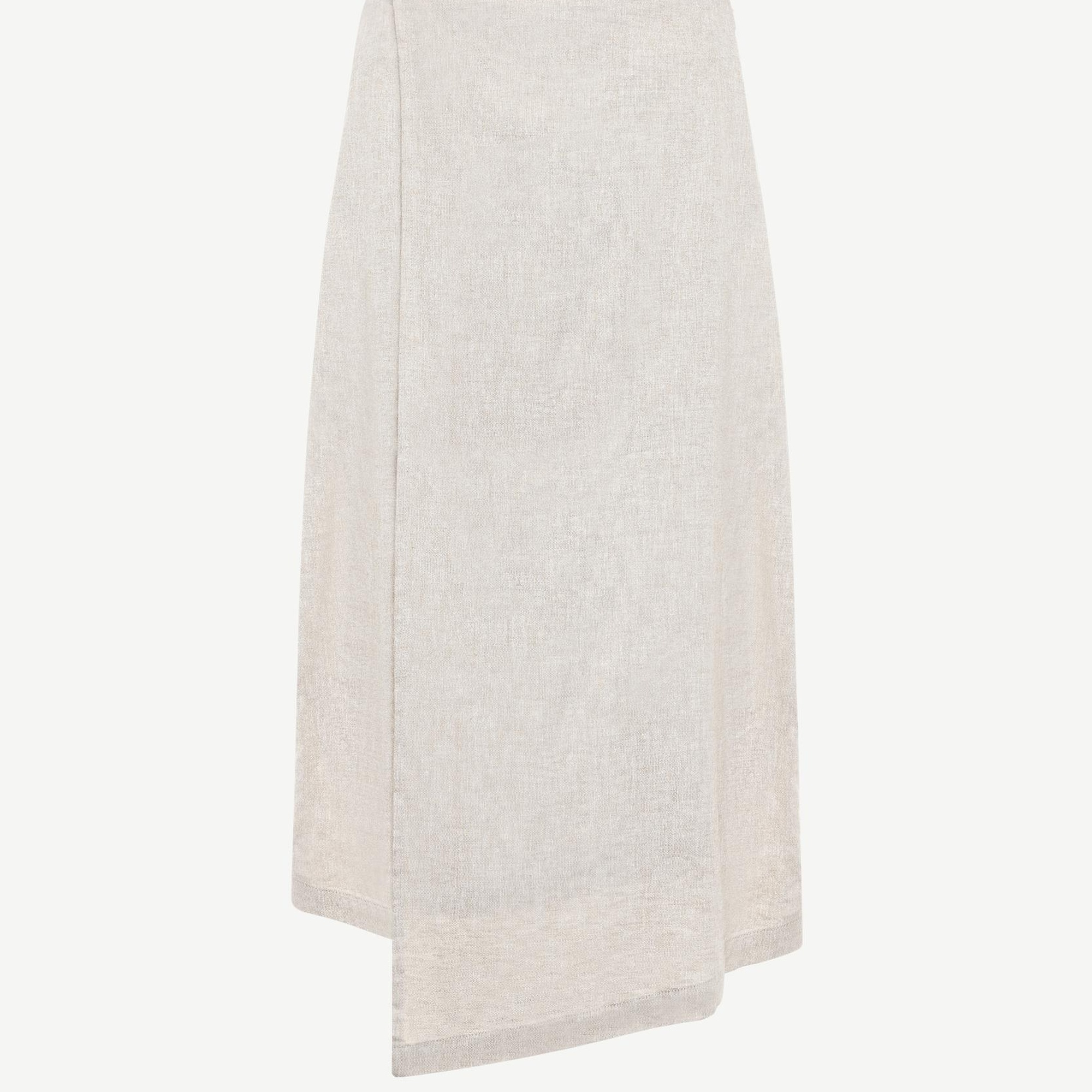 YARGICI Asimetrik Midi Etek