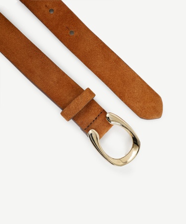  YARGICI Toka Detaylı Düz Deri Kemer