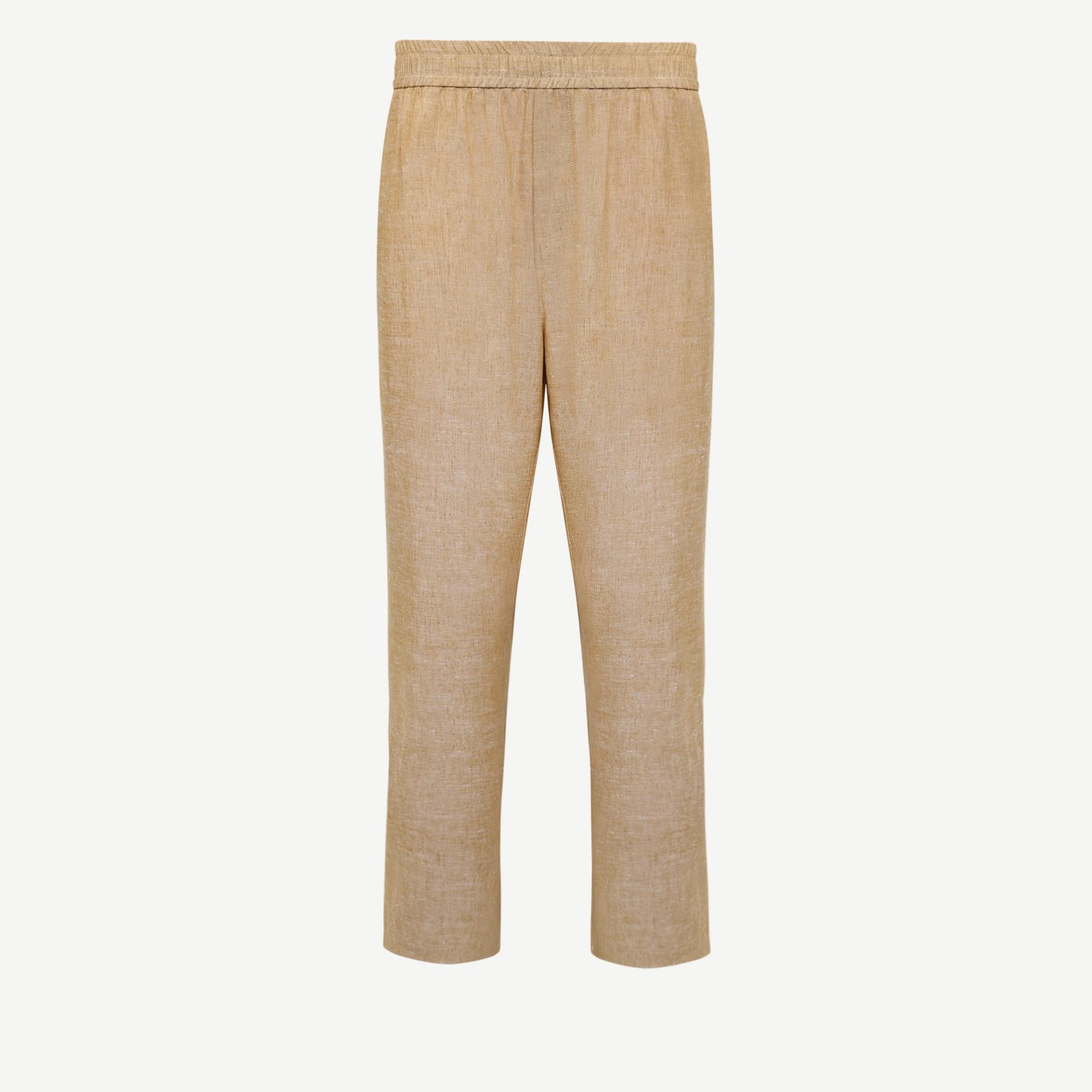 YARGICI Beli Lastikli Düz Kesim Pantolon