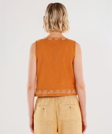  YARGICI Beli Lastikli Düz Kesim Pantolon