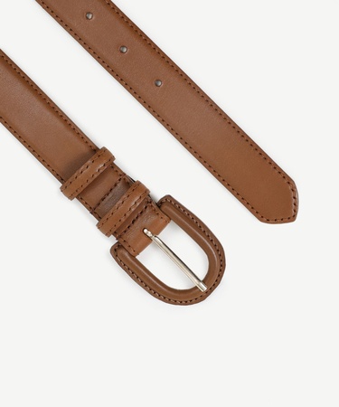  YARGICI Deri Kaplama Tokalı Deri Kemer