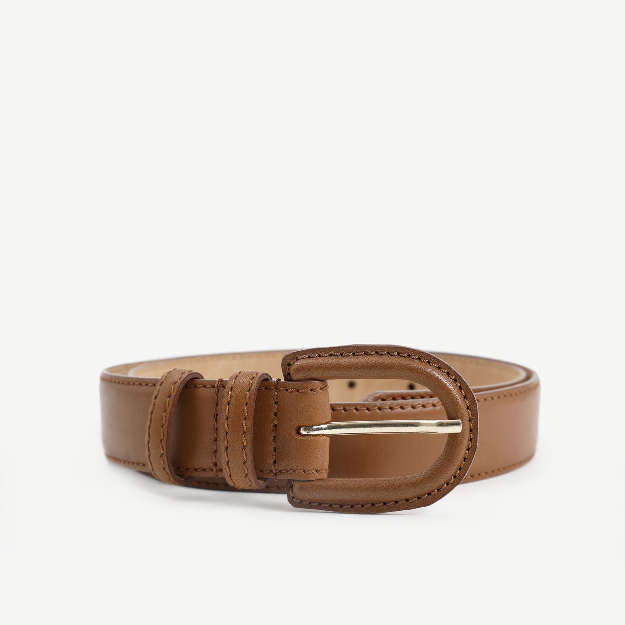 YARGICI Deri Kaplama Tokalı Deri Kemer